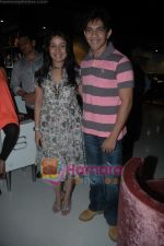 Aditya Narayan, Sunidhi Chauhan at Sunidhi Chauhan_s dinner party in Andheri on 3rd March 2011 (3).JPG